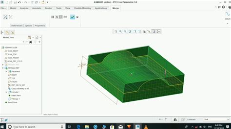 creo copy surface|how to copy surfaces in ptc.